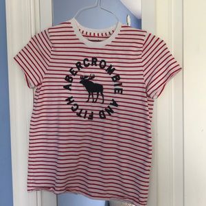 abercrombie kids logo tee